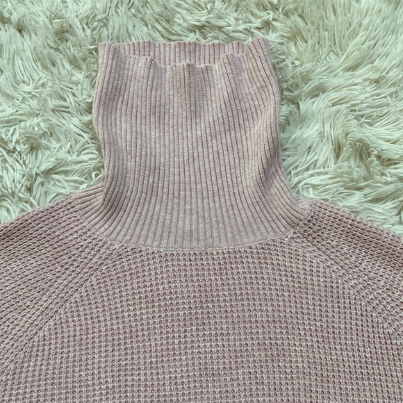 J. Crew Mercantile Turtleneck Sweater 💗 Pink - Picture 7 of 12